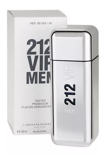TESTER CAROLINA HERRERA 212 VIP MEN EDT 100ML TESTER CAROLINA HERRERA 212 VIP MEN EDT 100ML