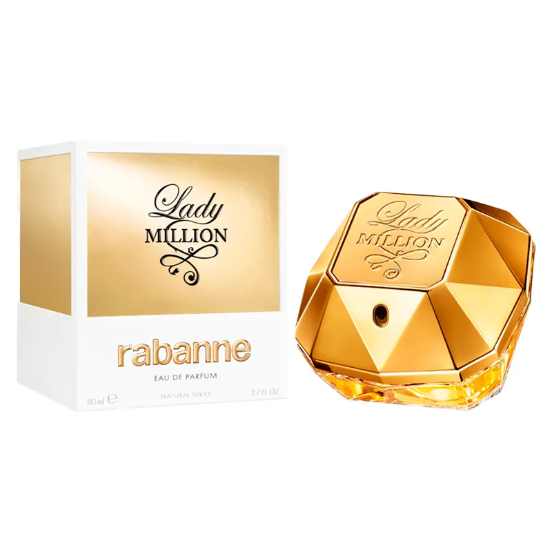 PACO RABANNE LADY MILLION EDP 80ML - Imagen 1
