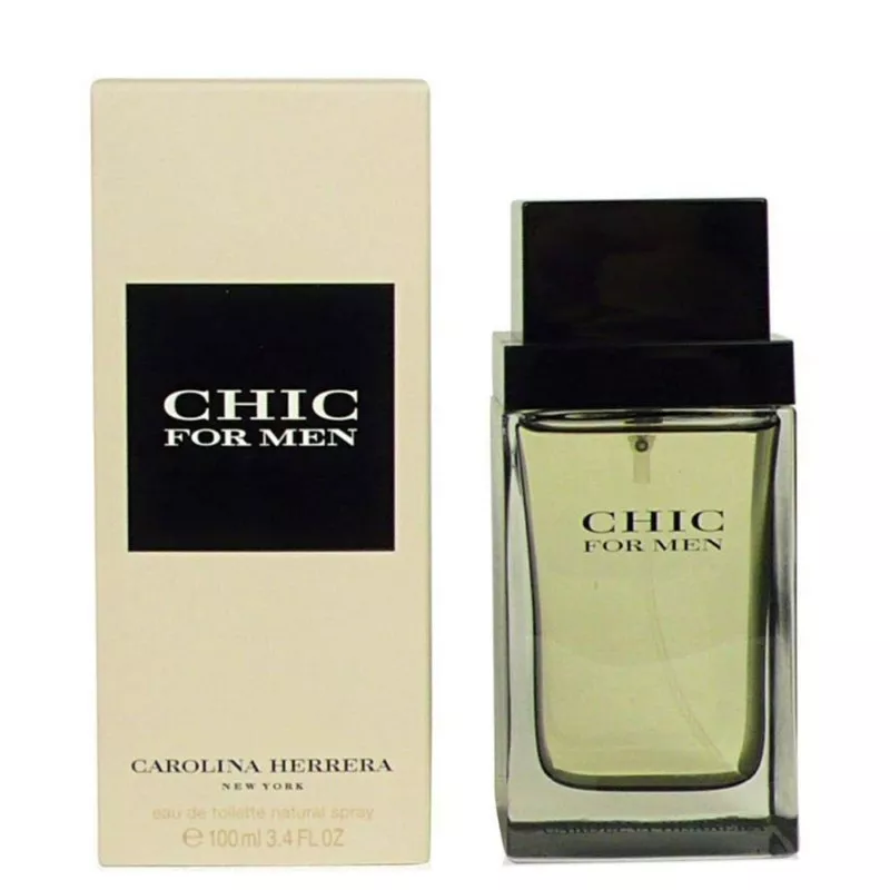 CAROLINA HERRERA CHIC MASC EDT 100ML CAROLINA HERRERA CHIC MASC EDT 100ML