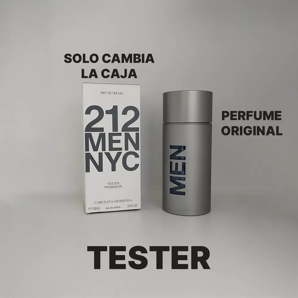 TESTER CAROLINA HERRERA 212 NYC MEN EDT 100ML