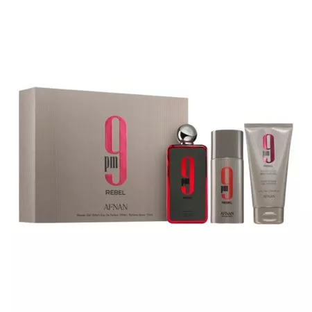 KIT AFNAN REBEL EDP 100 ML 3PZS