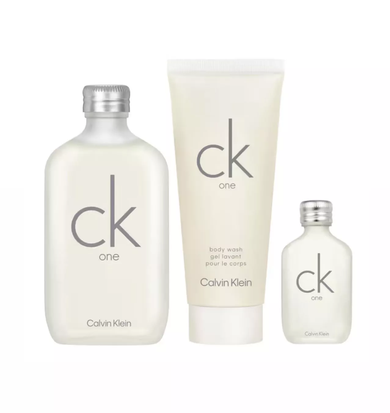 KIT CALVIN KLEIN CK ONE EDT 100ML + GEL + 15ML