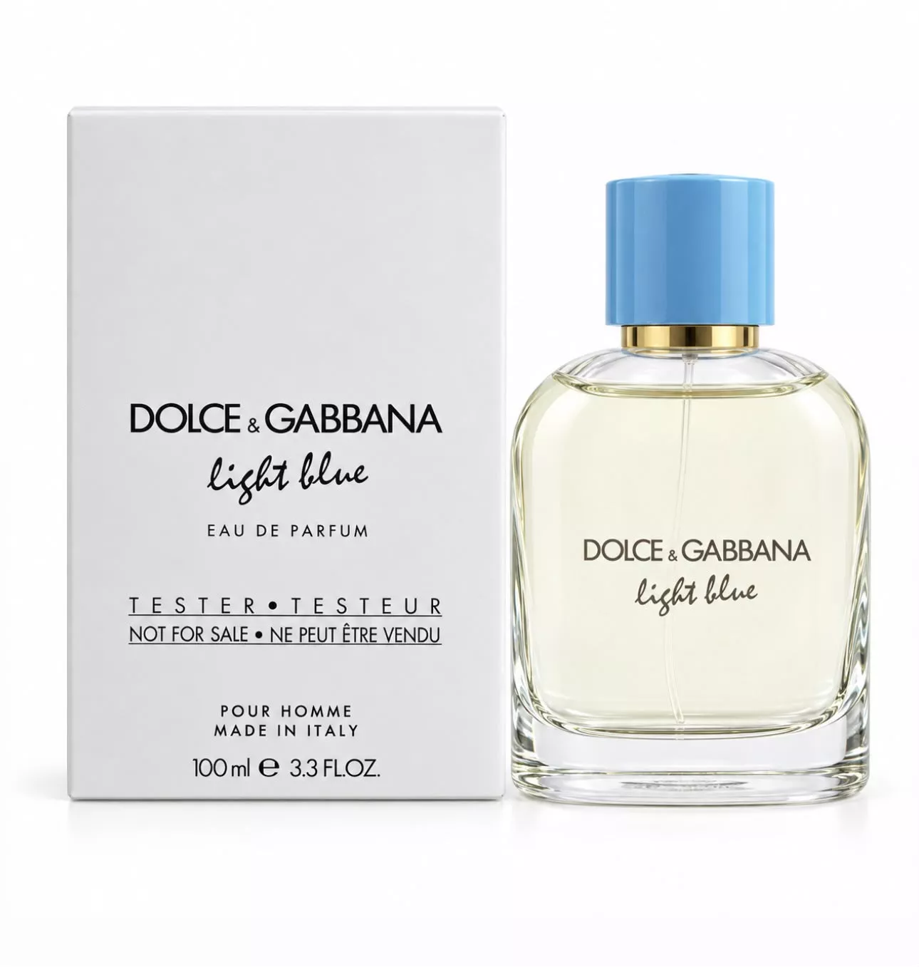 TESTER DOLCE GABBANA LIGHT BLUE MASC (EAU DE PARFUM)