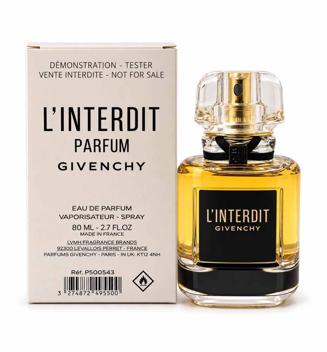 WhatsApp Image 2026-10-22 at 10.53.23 AM TESTER GIVENCHY L INTERDIT FEM PARFUM 80ML - Imagen 1