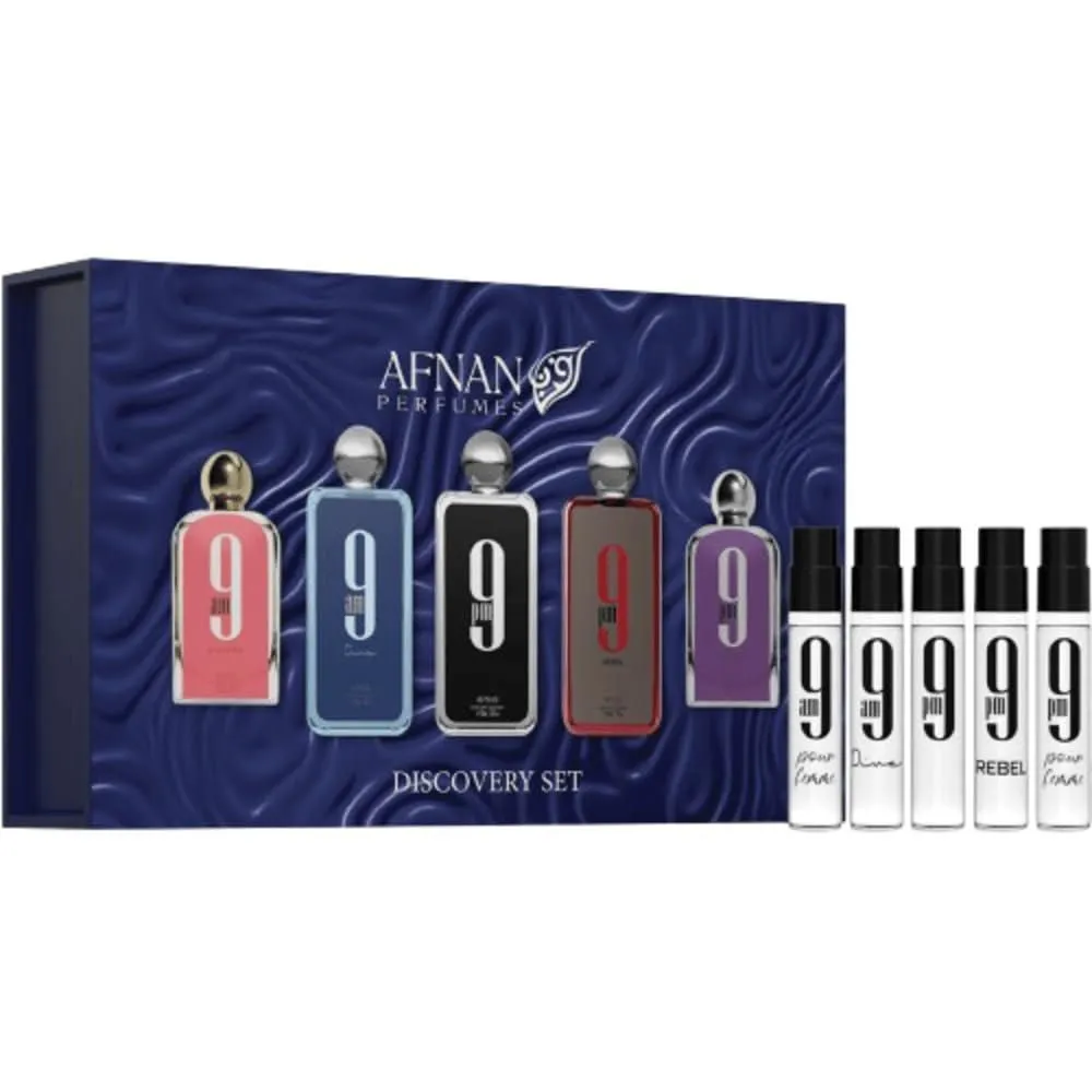 KIT AFNAN MINI 9 SERIES EDP 5X2ML
